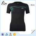 Benutzerdefinierte Stretch Compression Shirts Strumpfhosen T-Shirt Fitness Kleidung